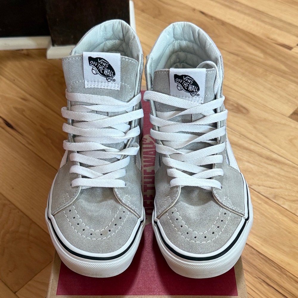 Vans Light Gray High-Top Sneakers